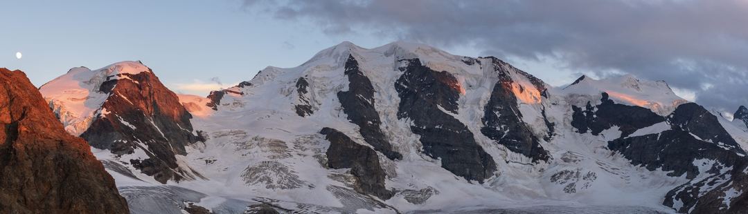 Piz Palü at Dusk